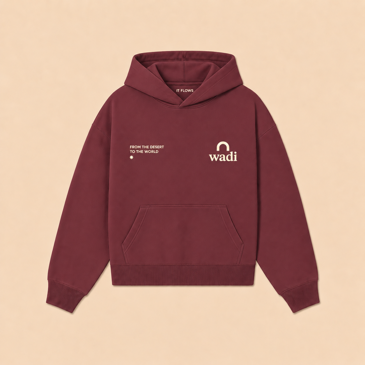 Detalle de la sudadera