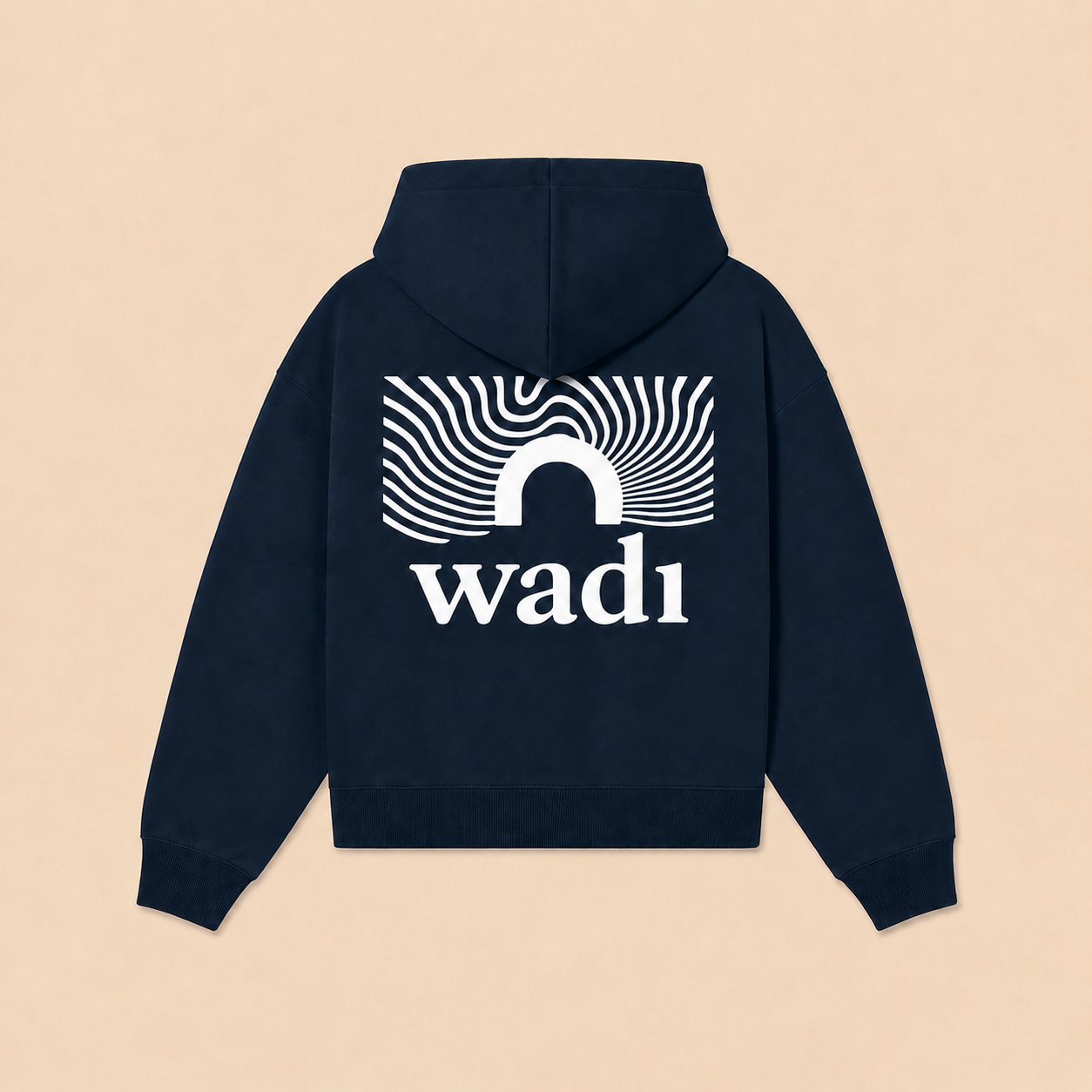 Sudadera Azul Marino y Blanca 